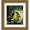 thumbnail image 1 of Ilya Repin 2x Matted 20x24 Gold Ornate Framed Art Print 'Cry of prophet Jeremiah on the Ruins of Jerusalem (on a Bible subject)', 1 of 2
