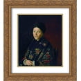 thumbnail image 1 of Ilya Repin 2x Matted 20x24 Gold Ornate Framed Art Print 'Portrait of A. Bocharova, artist's aunts ', 1 of 2