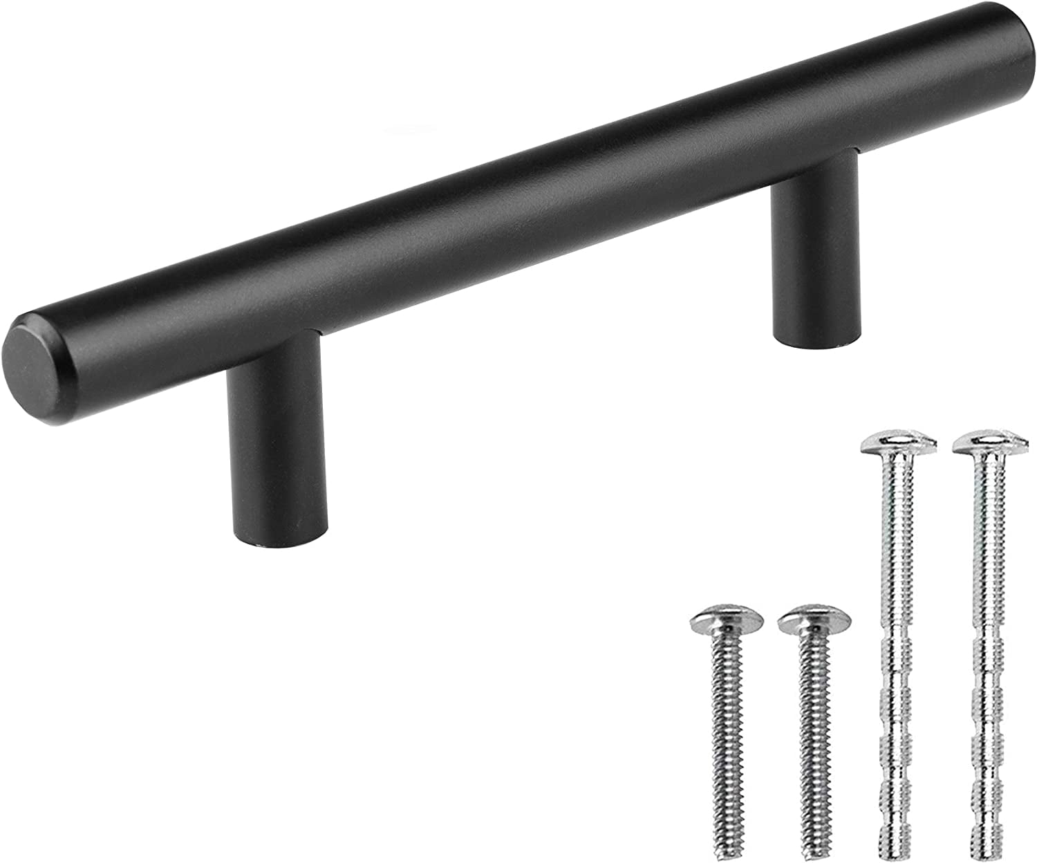 Ilyapa Black Kitchen Handles 3 Inch Hole Center Bar Pulls