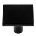 thumbnail image 1 of Ilyapa Flat Black Kitchen Cabinet Knobs - Square Drawer Handles - 25 Pack of Kitchen Cabinet Hardware, 1 of 6