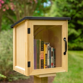 Little Free Library Box for Outdoor Book Sharing