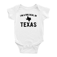 thumbnail image 1 of Im A Big Deal in Texas Funny Baby Rompers Boy Girl Unisex, 1 of 5