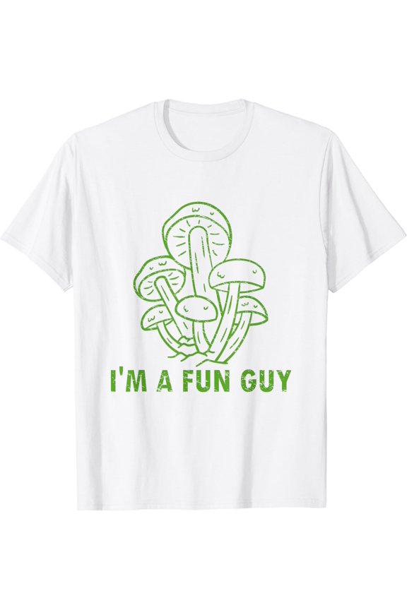 Im A Fun Guy Funny Mushroom Hunting Fungi Foraging T-Shirt