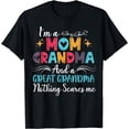 thumbnail image 1 of Im A Mom Grandma Great Grandma Gifts For Women Mothers Day T-Shirt, 1 of 4