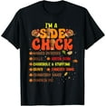 thumbnail image 1 of Im A Side Chick Thanksgiving Day Funny Turkey Leg Autumn T-Shirt, 1 of 5