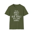 thumbnail image 1 of Im An Adult Not Like A Real, Gildan Unisex T-Shirt, Graphic Tee, S-3XL, 1 of 3