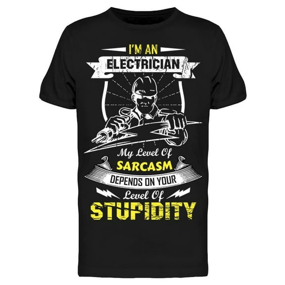 Im An Electrician Tee Men's -Image by Shutterstock