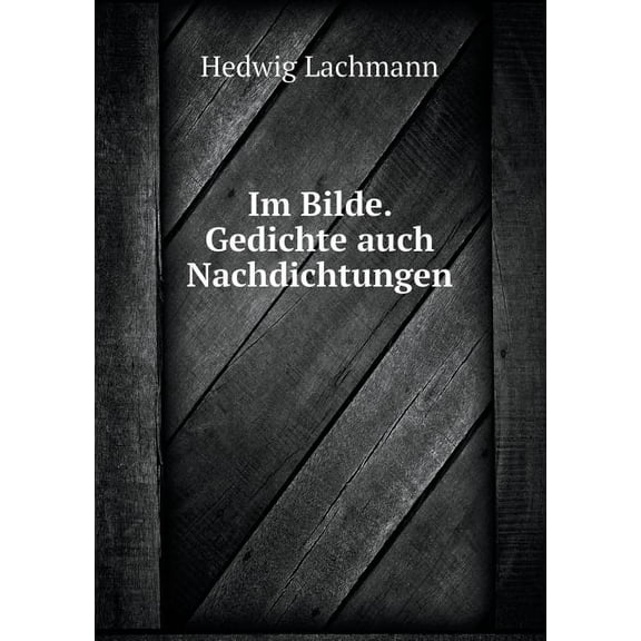 Im Bilde. Gedichte auch Nachdichtungen (Paperback)