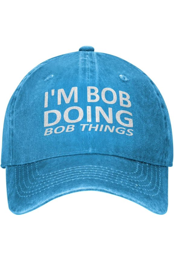 Im Bob Doing Bob Things Hat Women Baseball Cap Fashionable Cap