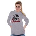 thumbnail image 1 of Im Cupids Arrow Funny Valentines Day Women's Long Sleeve T Shirt Brisco Brands L, 1 of 6