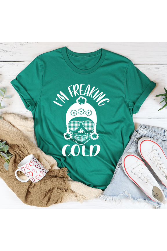 Im Freaking Cold Tee Ash S Peachy Sunday T-Shirt