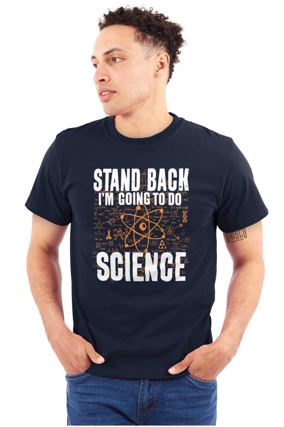 Im Going Do Science Funny Nerdy Geeky Plus Size Crewneck Graphic Tee Shirt Brisco Brands 2X
