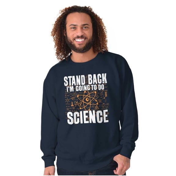 Im Going Do Science Funny Nerdy Geeky Unisex Plus Fleece Graphic Sweatshirt Brisco Brands 2X