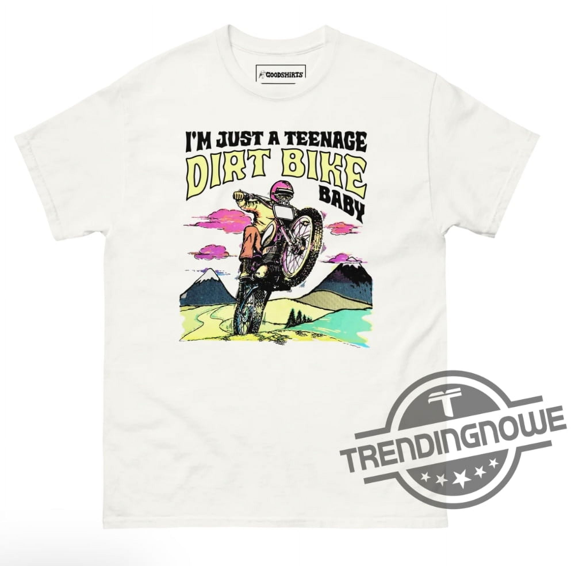 Im Just A Teenage Dirt Bike Baby Shirt