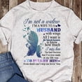 thumbnail image 1 of Im Not A Widow Im A Wife To A Beautiful Husband With Wings Heaven T Shirt- Loving Memory, Memorial Gift, Heaven T-Shirt, Remembrance Shirts, 1 of 2