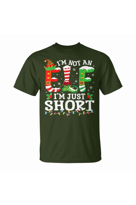 Im Not An Elf Im Just Short For Mom Christmas TShirt