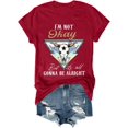 thumbnail image 1 of Im Not Okay Shirt, I Am Not Okay Shirt, I'm Not Ok But It's All Gonna Be Alright Country Music T-Shirt, Unisex Shirt, 1 of 6