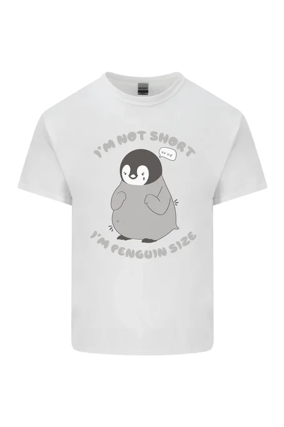 Im Not Short IM Penguin Size Funny T-Shirt