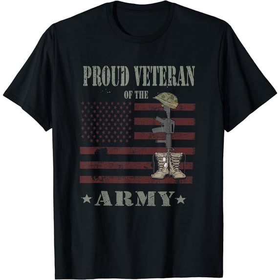 Im Not The Veterans Wife Im The Veteran USA Military Woman T-Shirt