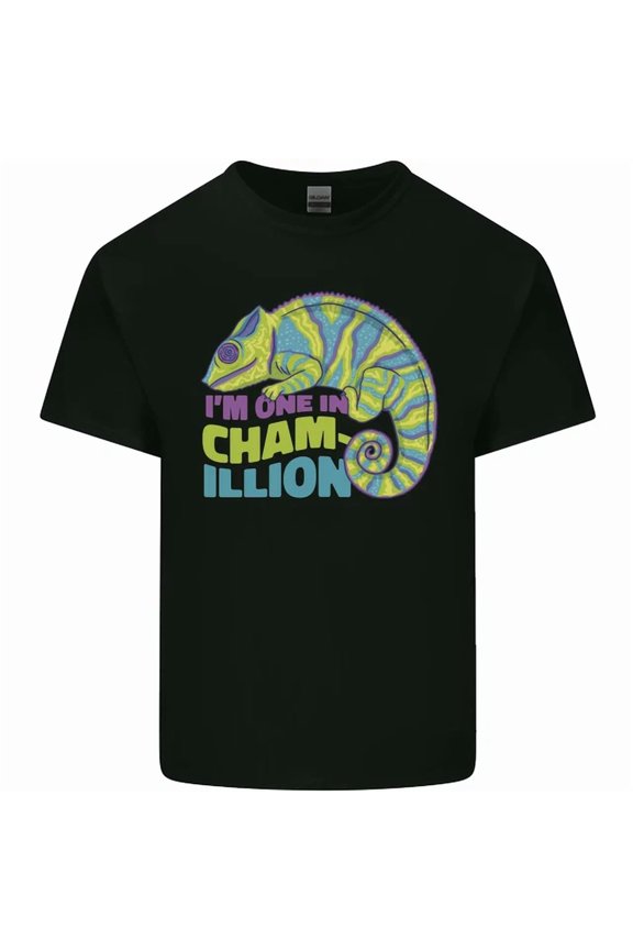 Im One In A Chamillion Funny Chameleon T-Shirt