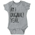thumbnail image 1 of Im Original Cute One of a Kind Babies Romper Boys or Girls Infant Baby Brisco Brands 12M, 1 of 6