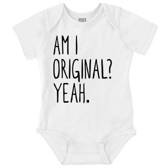 Im Original Cute One of a Kind Babies Romper Boys or Girls Infant Baby Brisco Brands NB