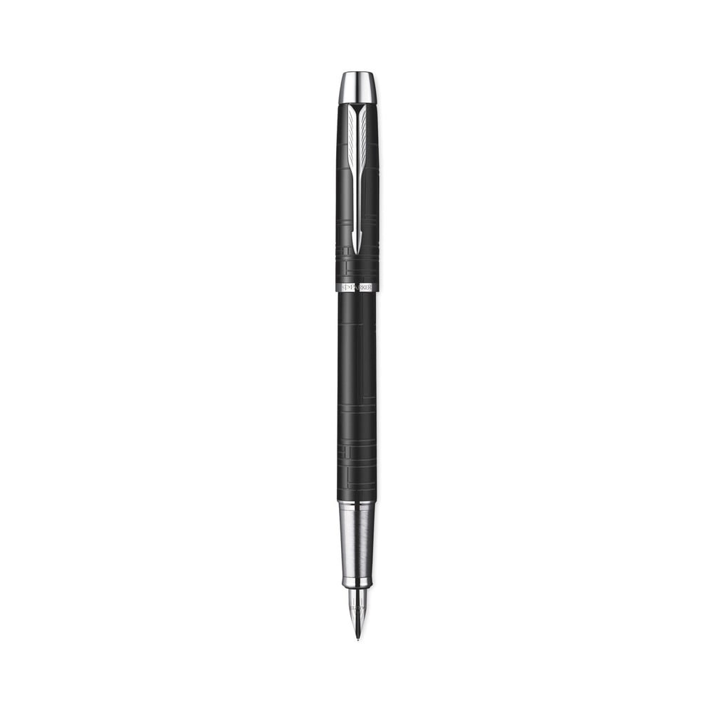 IM Premium Roller Ball Pen, Stick, Fine 0.7 mm, Black Ink, Black/Chrome Barrel IM Premium Roller Ball Pen, Stick, Fine 0.7 mm, Black Ink, Black/Chrome Barrel