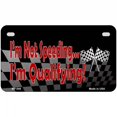 thumbnail image 1 of Im Qualifying Novelty Metal License Plate 7" x 4" Motorcycle, 1 of 1