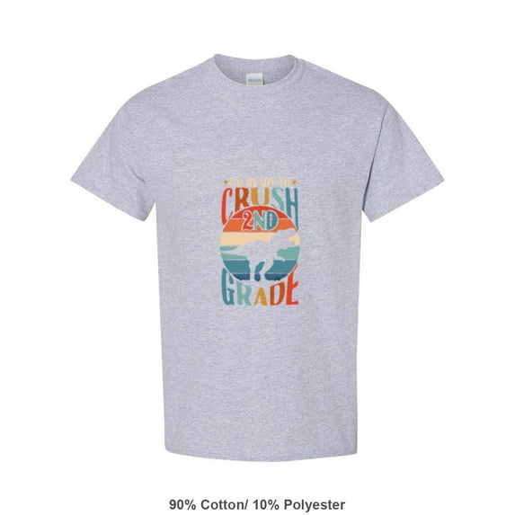 Im Ready To Crush Second Grade A T Rex Back To School Boy Gift Unisex T-Shirt