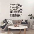 thumbnail image 1 of Im Really Good At Laundry And I Have No Problem Cleaning The KitchenVinyl Wall Art Sticker Decal Wall Art Decoration Design For Home Laundry Room Laundry Shop Wall Art Décor Design Size (40x40 inch), 1 of 3