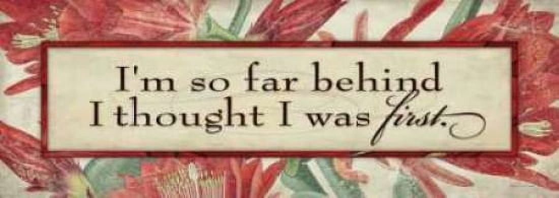 Im So Far Canvas Art - Stephanie Marrott (10 x 20)
