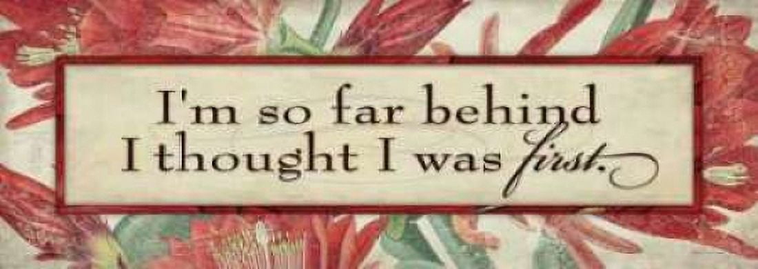 Im So Far Canvas Art - Stephanie Marrott (24 x 48)