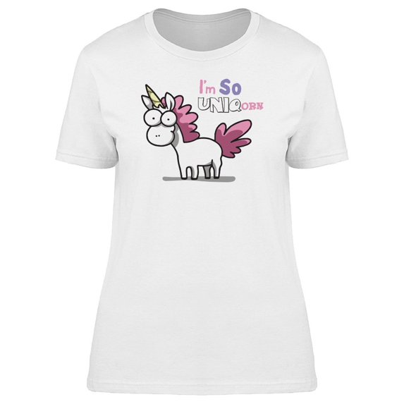 Im So Unicorn Cool Doodle Tee Women's -Image by Shutterstock