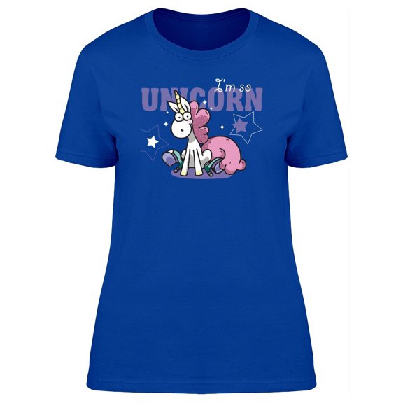 Im So Unicorn / Stars T-Shirt Women -Image by Shutterstock, Female Medium