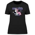 thumbnail image 1 of Im So Unicorn / Stars T-Shirt Women -Image by Shutterstock, Female XX-Large, 1 of 4