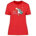 thumbnail image 1 of Im So Unicorn With Magic Wand T-Shirt Women -Image by Shutterstock, Female XX-Large, 1 of 2