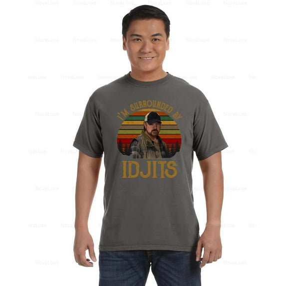 Im Surrounded By Idjits Supernatural Winchester Brothers Fan Comfort Color T-Shirt, Unisex, up to size 4XL