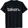 thumbnail image 1 of Im Taken Asexual Pride LGBT-Q Flag Heart Romantic Men Women T-Shirt, 1 of 4