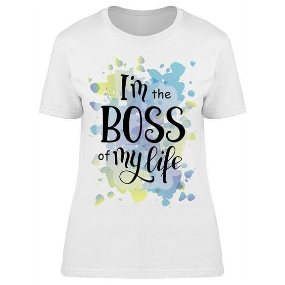 Im The Boss Of My Wife T-Shirt Women -Image by Shutterstock, Female 3X-Large