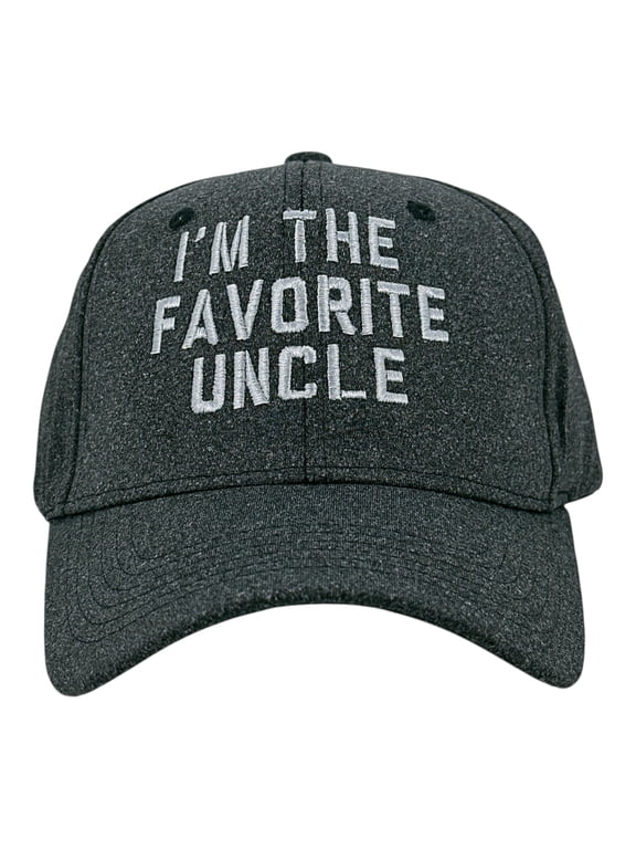 Im The Favorite Uncle Hat Funny Sarcastic Family Graphic Novelty Cap