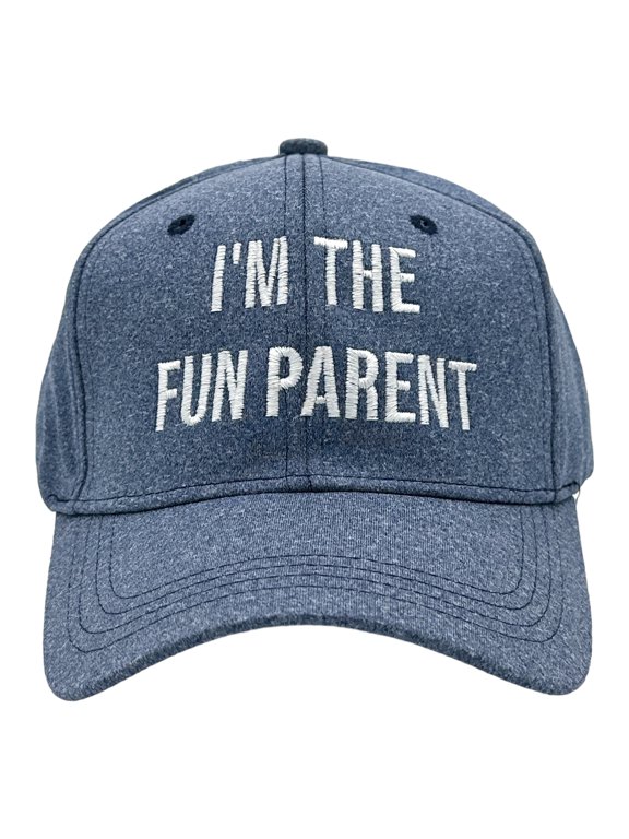 Im The Fun Parent Hat Funny Sarcastic Parenting Novelty Baseball Cap