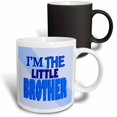 thumbnail image 1 of 3drose, Im the Little Brother Blue, 11oz Magic Transforming Mug, 1 of 7