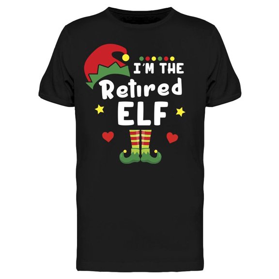 Im The Retired Elf Christmas Men's T-shirt