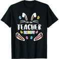 thumbnail image 1 of Im The Teacher Bunny Cute Easter Matching Family Rabbit T-Shirt, 1 of 4