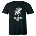 thumbnail image 1 of Im Watching You Funny Iguana Lizard Pet Reptile Animal Gift Unisex T-Shirt, up to size 5XL, 1 of 2
