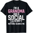 thumbnail image 1 of Im a Grandma and a Social Worker Grandma Social Worker T-Shirt, 1 of 4