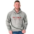 thumbnail image 1 of Im a Ninja You Cant See Me Fighter Hoodie Hooded Sweatshirt Men Brisco Brands M, 1 of 5