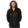 thumbnail image 1 of Im a Ninja You Cant See Me Fighter Zip Hoodie Sweatshirt Men Brisco Brands S, 1 of 5
