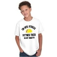 thumbnail image 1 of Im into Fitness Taco In My Mouth Gym Crewneck T Shirts Boy Girl Teen Brisco Brands S, 1 of 6