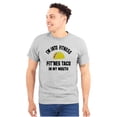 thumbnail image 1 of Im into Fitness Taco In My Mouth Gym Plus Size Crewneck Graphic Tee Shirt Brisco Brands 5X, 1 of 5